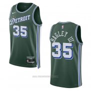 Camiseta Detroit Pistons Marvin Bagley III #35 Ciudad 2022-23 Verde