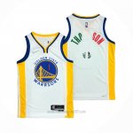Camiseta Golden State Warriors Klay Thompson #11 2022 Slam Dunk Special Mexico Edition Blanco Camiseta Golden State Warriors Klay Thompson #11 2022 Slam Dunk Special Mexico Edition Blanco