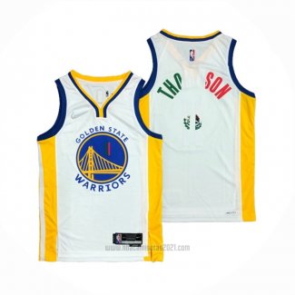 Camiseta Golden State Warriors Klay Thompson #11 2022 Slam Dunk Special Mexico Edition Blanco