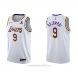 Camiseta Los Angeles Lakers Kent Bazemore #9 Association 2021-22 Blanco