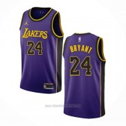 Camiseta Los Angeles Lakers Kobe Bryant #24 Statement 2022-23 Violeta