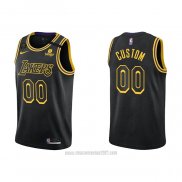 Camiseta Los Angeles Lakers Personalizada Mamba 2021-22 Negro