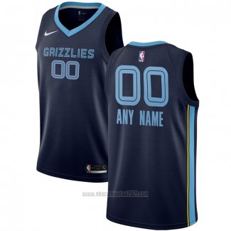 Camiseta Memphis Grizzlies Personalizada Icon Azul