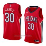 Camiseta New Orleans Pelicans Julius Randle #30 Statement 2018 Rojo