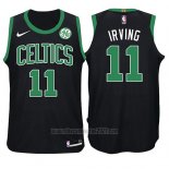 Camiseta Nino Boston Celtics Kyrie Irving #11 Statement 2017-18 Negro