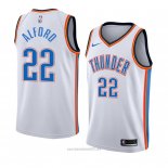 Camiseta Oklahoma City Thunderr Bryce Alford #22 Association 2018 Blanco