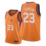 Camiseta Phoenix Suns Cameron Johnson #23 Statement Naranja