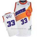 Camiseta Phoenix Suns Grant Hill #33 Retro Blanco