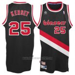 Camiseta Portland Trail Blazers Jerome Kersey #25 Retro Negro