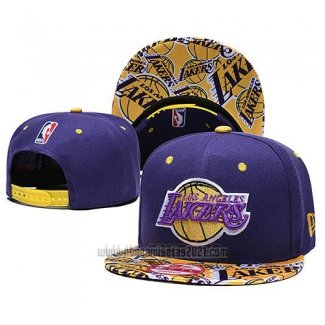 Gorra Los Angeles Lakers 9FIFTY Snapback Amarillo Violeta