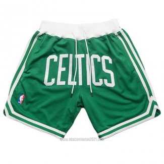 Pantalone Boston Celtics Just Don Verde