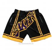 Pantalone Los Angeles Lakers Mitchell & Ness Big Face Negro