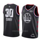 Camiseta All Star 2019 Golden State Warriors Stephen Curry #30 Negro