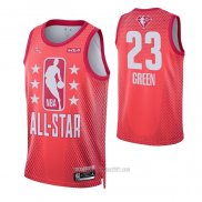 Camiseta All Star 2022 Golden State Warriors Draymond Green #23 Granate