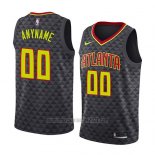 Camiseta Atlanta Hawks Personalizada Icon 2018-19 Negro