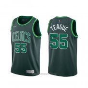 Camiseta Boston Celtics Jeff Teague #55 Earned 2020-21 Verde