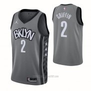 Camiseta Brooklyn Nets Blake Griffin #2 Statement 2021 Gris