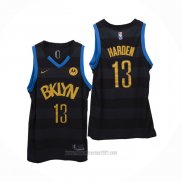 Camiseta Brooklyn Nets James Harden #13 Fashion Royalty Negro