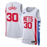 Camiseta Brooklyn Nets Seth Curry #30 Classic 2022-23 Blanco