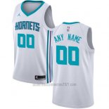 Camiseta Charlotte Hornets Personalizada 17-18 Blanco