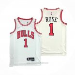 Camiseta Chicago Bulls Derrick Rose #1 Association 2021 Blanco
