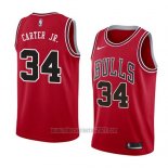 Camiseta Chicago Bulls Wendell Carter Jr. #34 Icon 2018 Rojo