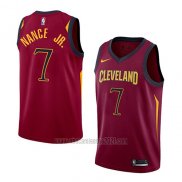 Camiseta Cleveland Cavaliers Larry Nance Jr. #22 Ciudad Edition Azul