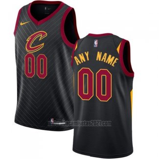 Camiseta Cleveland Cavaliers Personalizada 17-18 Negro