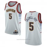 Camiseta Denver Nuggets Kentavious Caldwell-Pope #5 Ciudad 2022-23 Blanco