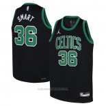 Camiseta Nino Boston Celtics Marcus Smart #36 Statement Negro