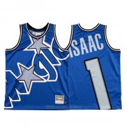 Camiseta Orlando Magic Jonathan Isaac #1 Mitchell & Ness Big Face Azul