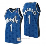 Camiseta Orlando Magic Tracy McGrady #1 Mitchell & Ness 2000-01 Azul