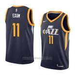 Camiseta Utah Jazz Dante Exum #11 Icon 2018 Azul