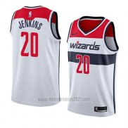 Camiseta Washington Wizards John Jenkins #20 Association 2018 Blanco