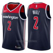 Camiseta Washington Wizards John Wall #2 2017-18 Azul