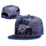 Gorra Oklahoma City Thunder Gris Negro