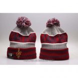 Gorro Beanie Cleveland Cavaliers Rojo Gris