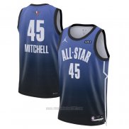 Camiseta All Star 2023 Utah Jazz Donovan Mitchell #45 Azul