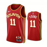 Camiseta Atlanta Hawks Trae Young #11 Icon 2022-23 Rojo