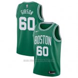 Camiseta Boston Celtics Jonathan Gibson #60 Icon 2017-18 Verde