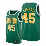 Camiseta Boston Celtics Romeo Langford #45 Earned 2019-20 Verde