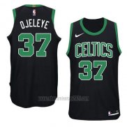 Camiseta Boston Celtics Semi Ojeleye #37 Statement 2018 Negro