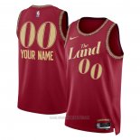 Camiseta Cleveland Cavaliers Personalizada Ciudad 2023-24 Rojo