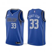 Camiseta Dallas Mavericks Willie Cauley-Stein #33 Icon Azul