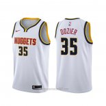 Camiseta Denver Nuggets P.j. Dozier #35 Association Blanco