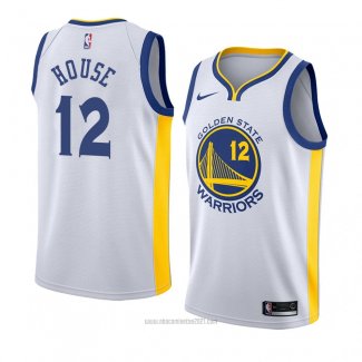 Camiseta Golden State Warriors Danuel House #12 Association 2018 Blanco