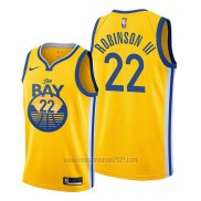 Camiseta Golden State Warriors Glenn Robinson III #22 Ciudad Amarillo