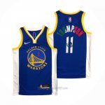 Camiseta Golden State Warriors Klay Thompson #11 Icon Royal Special Mexico Edition Azul Camiseta Golden State Warriors Klay Thompson #11 Icon Royal Special Mexico Edition Azul