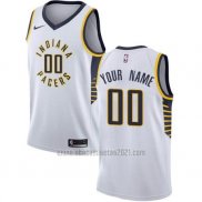 Camiseta Indiana Pacers Personalizada 17-18 Blanco