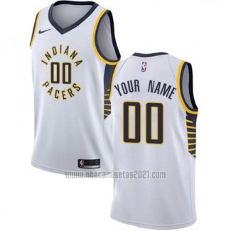 Camiseta Indiana Pacers Personalizada 17-18 Blanco